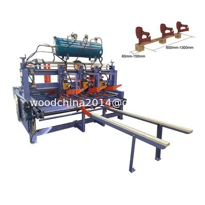 Automatic Wooden Pallet Production Line Manufacturing Plant Wood Pallet Leg Nailing Machine