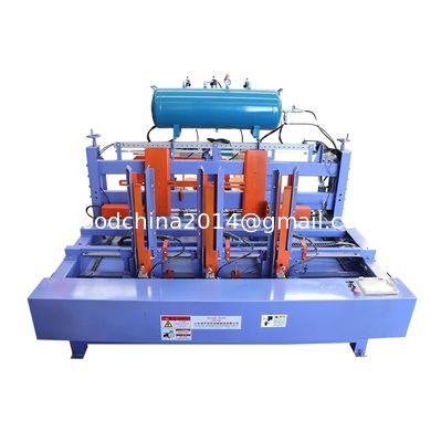 Wood Block Pallet Automatic Nailing Machine EPAL Pallet Feet Connection Nailer