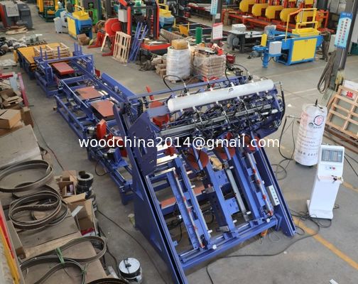 Feeding Pallet Machine Automatic Line Wood Pallet Storage Platform, Wood Pallet Transportation Platform