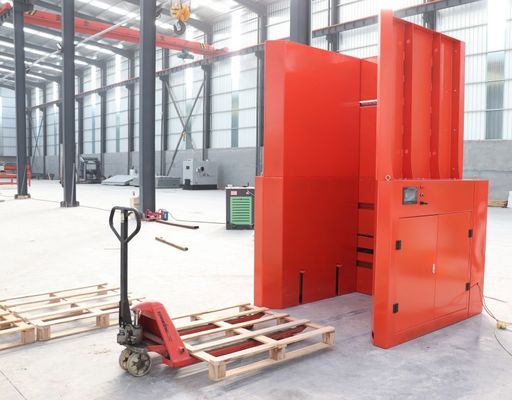 Pallet Dispenser Automates The Pallet Handling, Pallet Stacking And Destacking Machine