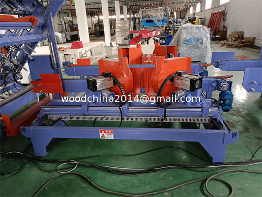 Tray Corner Cutter Wood Pallet Corner Cutting Machine Circular Disc Saw Machine