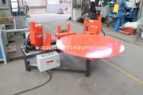 Tray Corner Cutter Wood Pallet Corner Cutting Machine Circular Disc Saw Machine