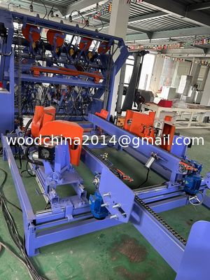 Tray Corner Cutter Wood Pallet Corner Cutting Machine Circular Disc Saw Machine