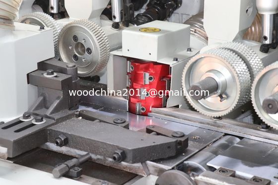 Width 210mm Woodworking Wood Planing Machine 4 Sided Planer Moulder Machine