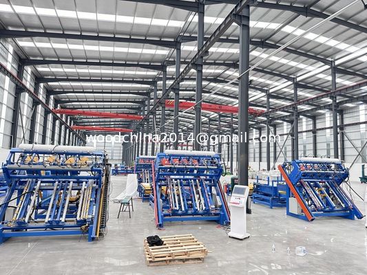 Semi Automatic American Pallet Nailing Machine Stringer Pallet Making Machine