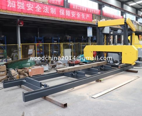Wood Saw Machines Log Wood Cutting Log Timber Saw Mill Portable Sawmill Bandsaw Mill With Gasoline or Diesel Engine