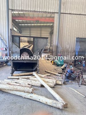 Debarker Debarker Round Log Peeling Machine / Tree Debarker For Wood