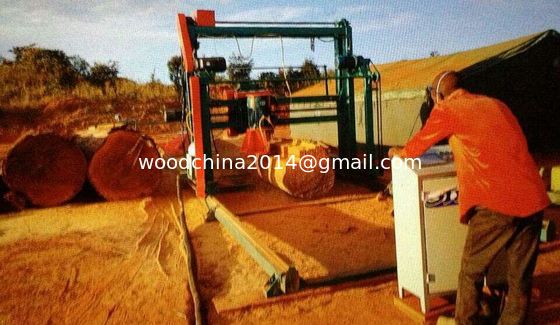 Automatic CNC Portable Swing Blade Sawmill For Cutting Wood,Double Blades Circular Wood Machine Saw