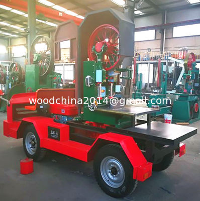 Most Popular New Style Bandsaw Mill Portable Vertical Timber Wood Cutting Bandsaw