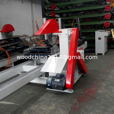 500mm Portable Circular Sawmill Machine With Log Carriage For Wood Hard Logs Cutting