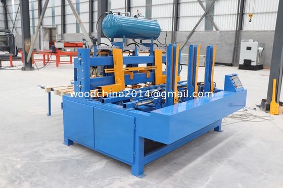 Automatic Wood Pallet Block Nailing Machine Pallet Legs Nailing Machine