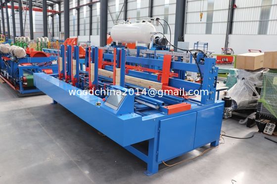 Automatic Wood Pallet Block Nailing Machine Pallet Legs Nailing Machine