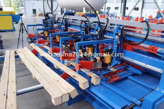 Voltage 3 Phase Or As Customer Needs Automation European Pallet Legs Nailing Machine