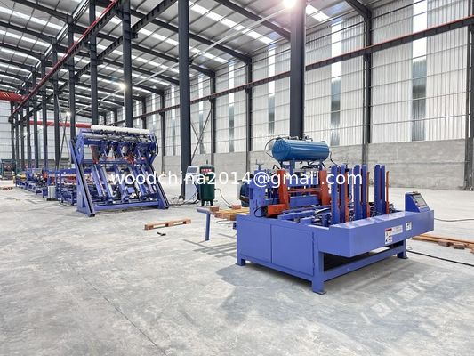 Voltage 3 Phase Or As Customer Needs Automation European Pallet Legs Nailing Machine
