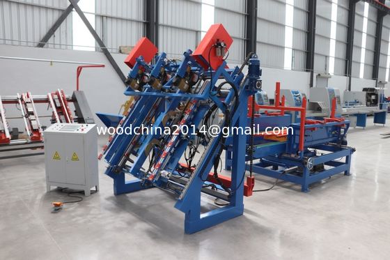 Semi Automatic American Pallet Nailing Machine Stringer Pallet Making Machine