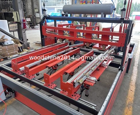Semi Automatic Horizontal Wood Stringer Pallet Making Machine Pallet Nailing Machine