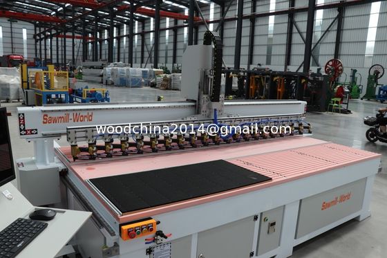 Panel Sound Absorbing Akupanel Decoration Wall Acoustic Wood Panel Slats Nailing Machine