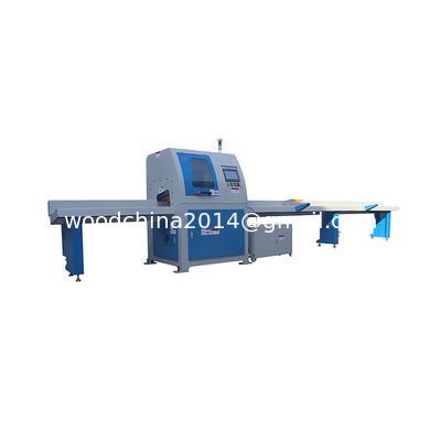 Wood Pallet Machine Automatic Plank Cut off Saw Machine Siemens PLC Touching Screen