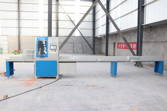 China High Accuracy Automatic CNC Hydraulic Wood Pallet Cutting Saw Machine For Sawmill