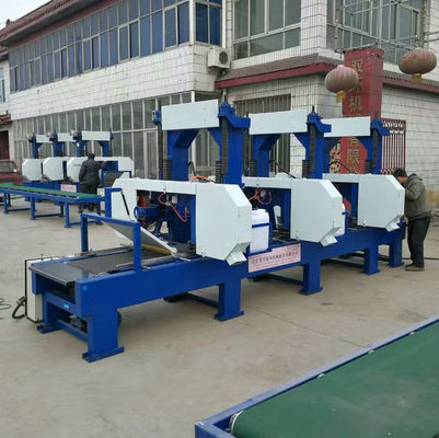 Multi Heads Bandsaw, Wood Cutting Horizontal Resaw Machine, Log Sawmill