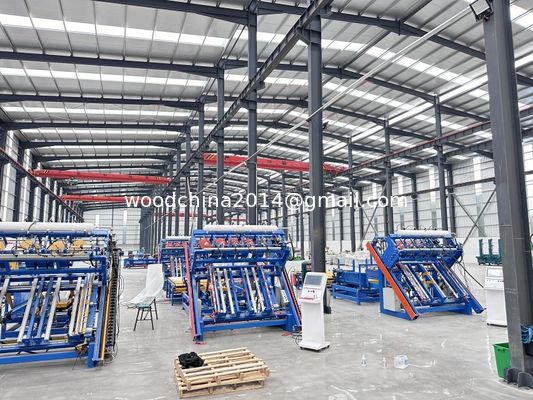 400pallets/Day Pallet Assemble Machine Euro Sawdust Blocks Pallet Nailing Machine