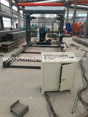 Double Blades Swing Blade Saw Mills For 6 Meters Flooring Material
