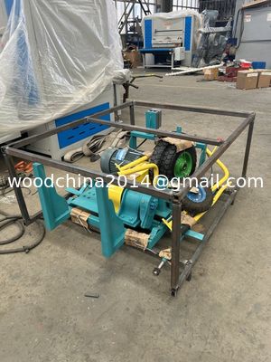 Portable Electric / Gagoline Wood Slasher Big Chain Saw Crosscut Saw For Log Diameter 2.4 Meters