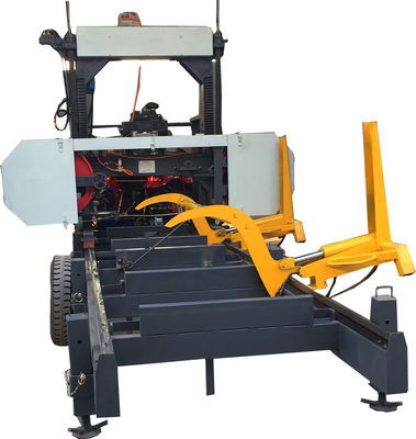 Woodworking saw mills, Horizontal Band Saw, Diesel Portable Sawmill