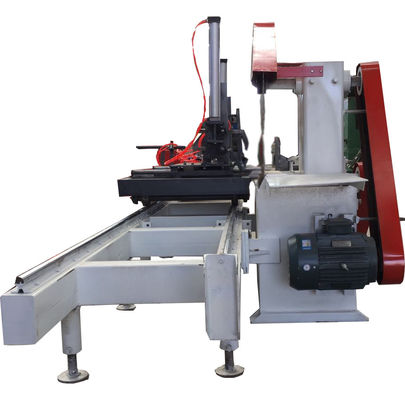 Dual Circular Blade Electric Powered Wood Sliding Table Saw,Circular Sawmill with Carriage