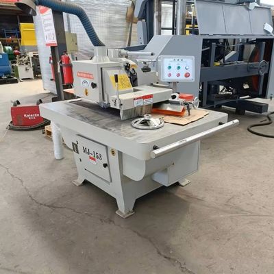Automatic Bottom Single Blade Straight Line Rip Saw Machine For Cutting Wood