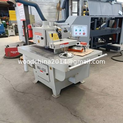 High Precision Single Blade Straight Line Automatic Rip Saw Optimal Edge Cutting