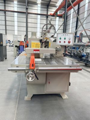 Automatic Bottom Single Blade Straight Line Rip Saw Machine For Cutting Wood
