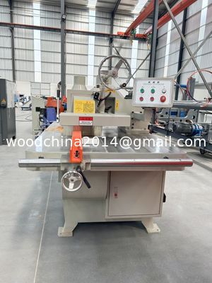 High Precision Bottom Rip Saw Single Blade Straight Line Rip Saw Sawing Thickness Max 100mm