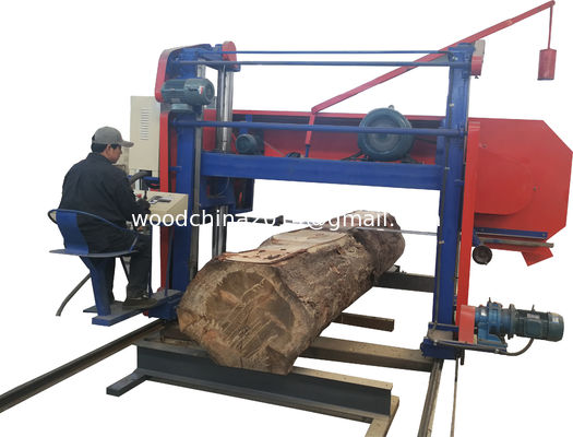 MJ2500 Diesel Engine Horizontal Heavy Duty Band Saw Cutting Machine For Wood