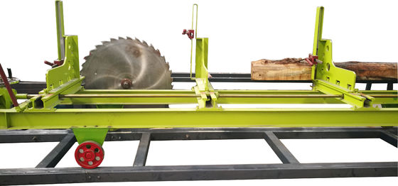 1200mm Round Blade Saw Mill Wood Cutting Equipment With Log Carriage