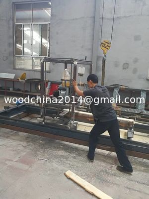 Wood Cutting Used Gasoline Powered Chainsaw Sawmill For Sale/Guiade  bar chain sawmill