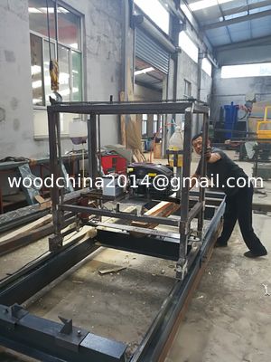 Wood Cutting Used Gasoline Powered Chainsaw Sawmill For Sale/Guiade  bar chain sawmill