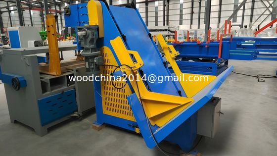 Automatic Double Head Wood Pallet Notcher With Automatic Feeding System For Pallet Manufacturer