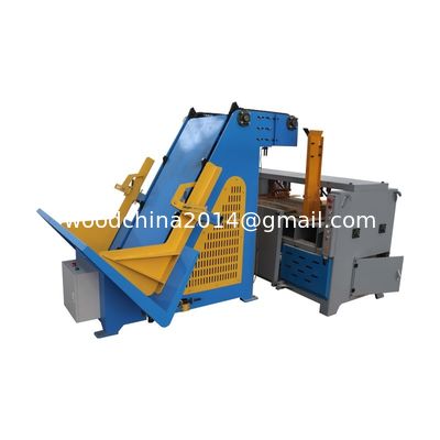 Automatic Double Head Wood Pallet Notcher With Automatic Feeding System For Pallet Manufacturer