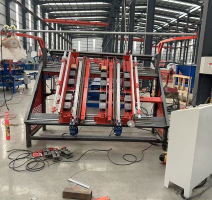 European Type Pneumatic Nail Gun Wood Pallet Making Machine For Nailing Pallets