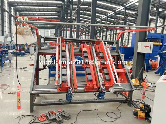 400pallets/Day Pallet Assemble Machine Euro Sawdust Blocks Pallet Nailing Machine