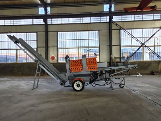 Agricultural Woodworking Log Splitter With 15HP Gasoline Engine And Saw Motor 4800rpm