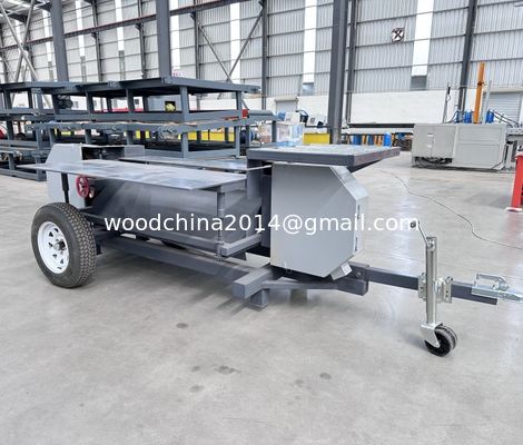 Mobile Wood Pallet Dismantling Sawmill Wood Tray Pallet Cutting Splitting Recycling Machine
