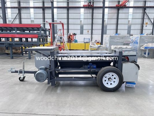 Mobile Wood Pallet Dismantling Sawmill Wood Tray Pallet Cutting Splitting Recycling Machine