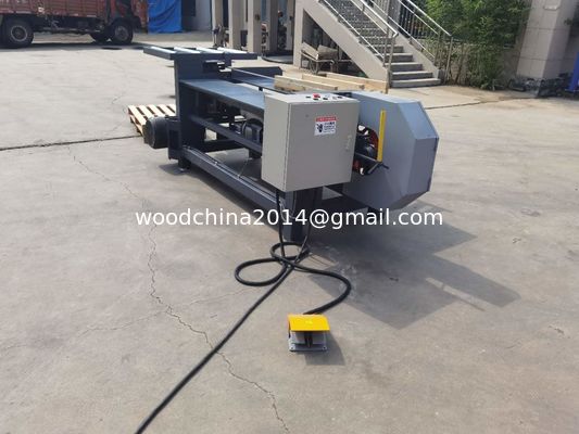 Mobile Wood Pallet Dismantling Sawmill Wood Tray Pallet Cutting Splitting Recycling Machine