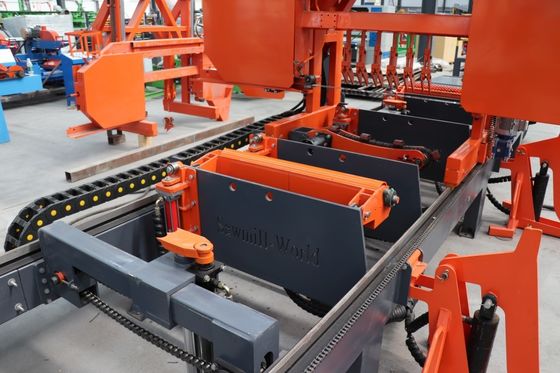 Fully Automatic Horizontal Hydraulic Band Saw Machine For 1000mm Wood