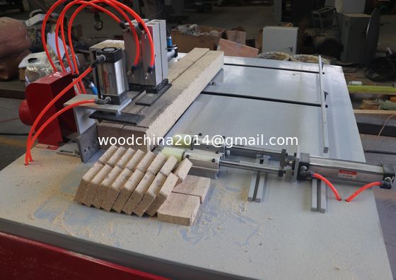 Automatic Industrial Wood Block Cutter Cutting Machine Production Line Woodworking Cutting Pier Machine