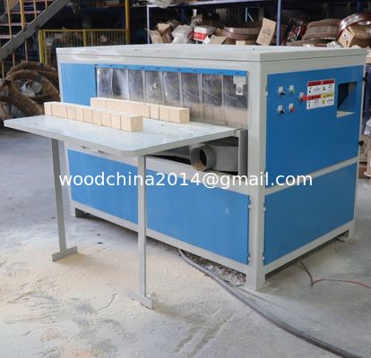 Automatic Industrial Wood Block Cutter Cutting Machine Production Line Woodworking Cutting Pier Machine