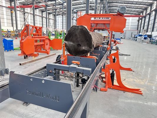 Fully Automatic Horizontal Hydraulic Band Saw Machine For 1000mm Wood