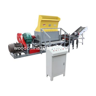 High Efficiency Pallet Shredder Pallet Crusher Machine Wood Pallet Cutting Machine